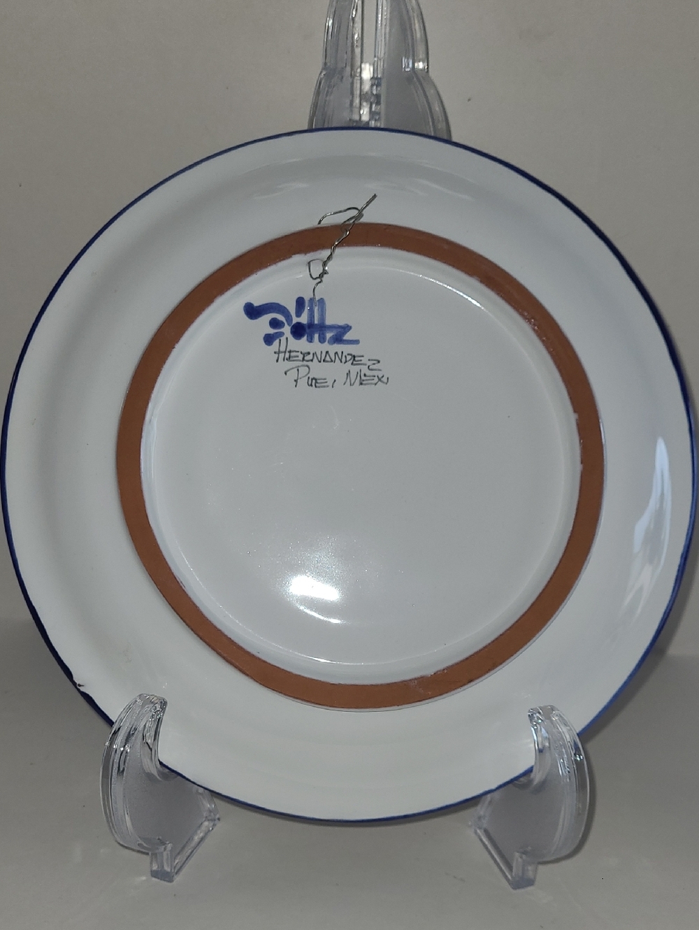 Signed Talvera Plate - Picture 4 of 5